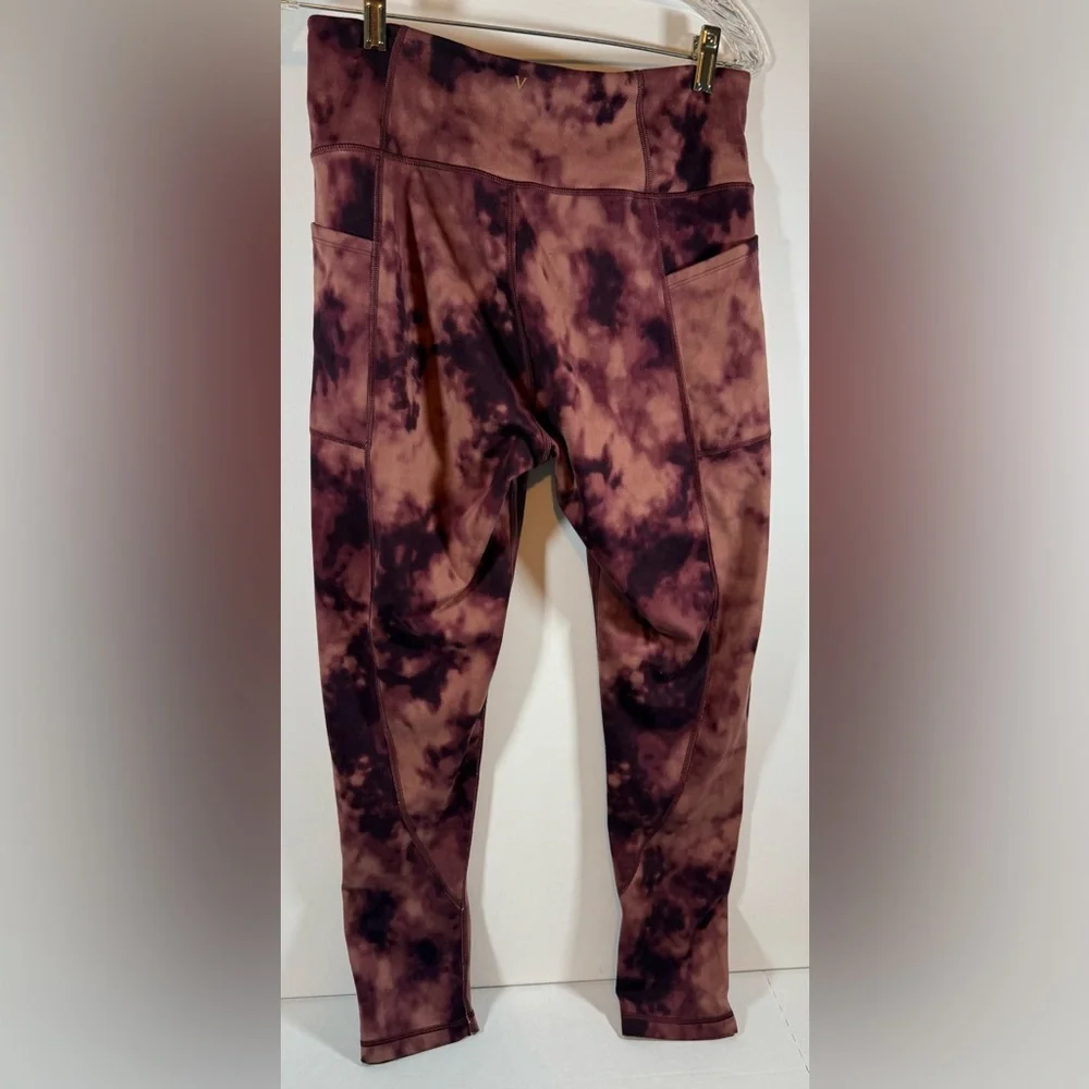 Victoria's Secret Women's Brown Tie Dye High Waist Leggings Size 14 - Picture 5 of 10